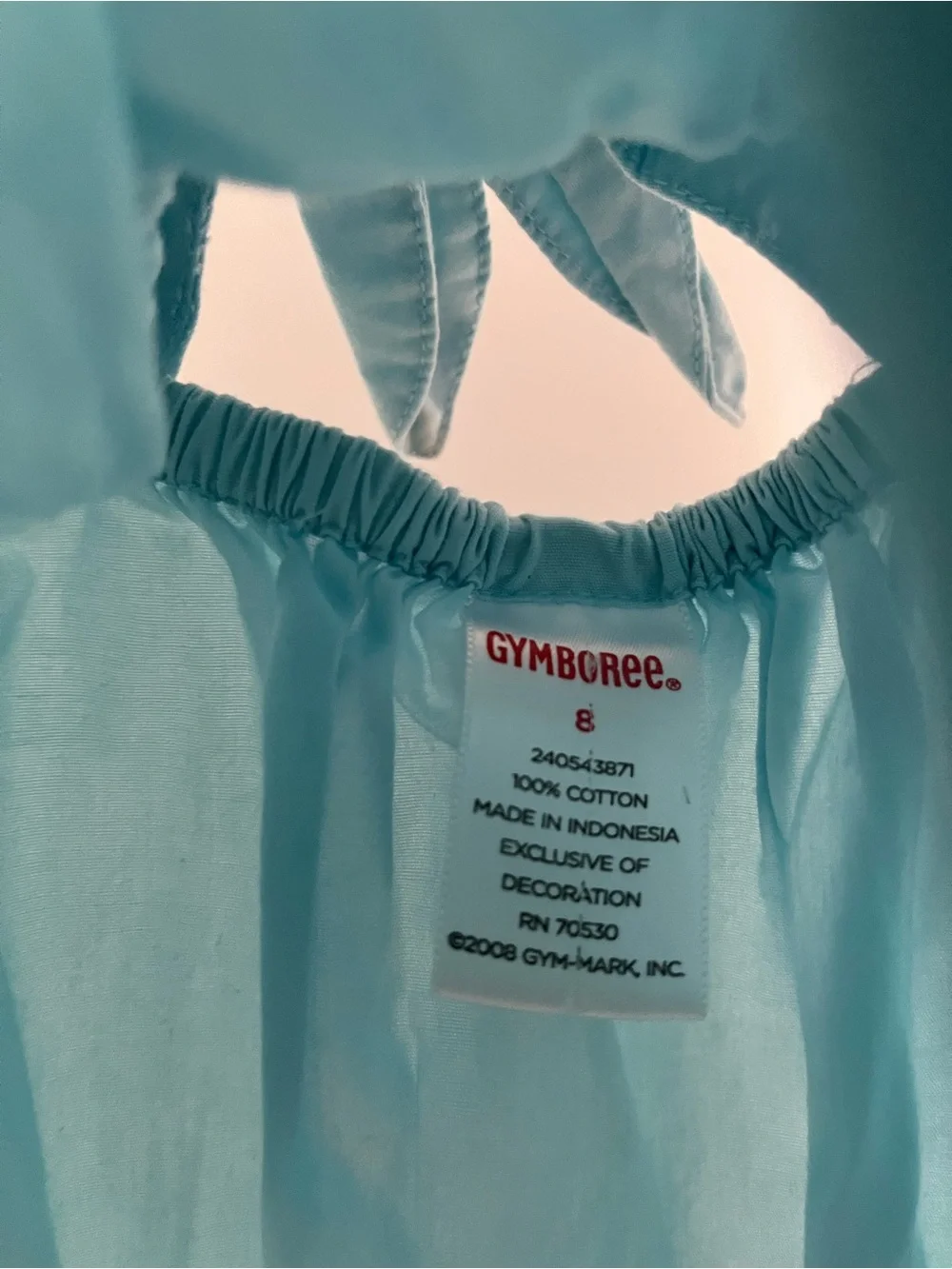 Gymboree light blue